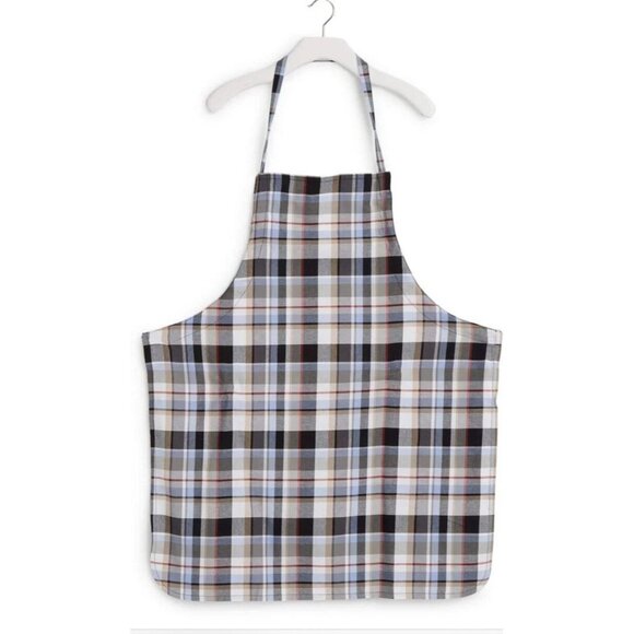 Vera Bradley APRON Full Size Bib Perfectly PLAID NEUTRAL NWT‎ New SEALED GIFT - Picture 1 of 2